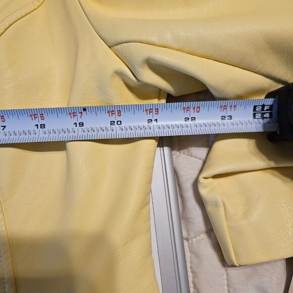 Levi Faux Leather Moto Jacket Size XL - Picture 15 of 15